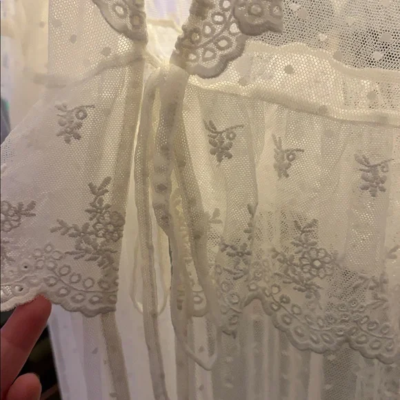 Torrid lace ruffle tier kimono - Picture 4 of 6